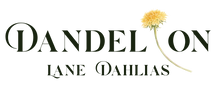 Logo for Dandelion Lane Dahlias Farm